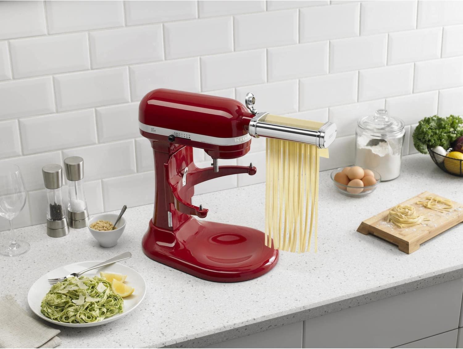 KitchenAid 3-Piece Pasta Roller &amp; Cutter Set Attachment, Silver