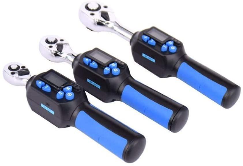 Hardware Tools Practical Household Miniskirt Digtal Torque Wrench Electronic 1/4DR 1.5-100nm Torque Wrench Measuring Hand Tools (Size : 3)