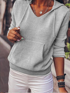 Fashion Casual Solid Color Sweater