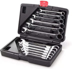 BINGFANG-W 12pc Metric Ratcheting Spanner Combination Wrenche Hand Tools 9mm-18mm CR-V Steel Universal Hand Tools Tools