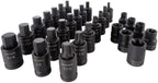 CRAFTSMAN Impact Socket Set, 1/2-Inch Drive, 28-Piece (CMMT42031)