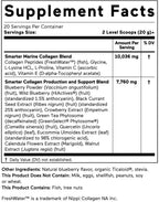 Smarter Skin Collagen - Triple Action Formula for Vibrant, Healthy Skin - Unique Marine Collagen Blend with Antioxidant Protection & Plant-Based Collagen Production Boosters (120 Servings)