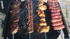 Brazilian Rotisserie BBQ Grill 5 Skewers Right Churrasqueira Giragrill Direito