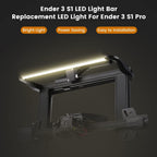 Official Creality Ender 3 S1 3D Printer Bundle with Creality Ender 3 S1/Ender 3 S1 Pro LED Light Bar Kit,