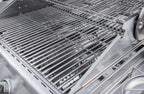 Propane Gas BBQ Grill 4-Burner with Side Burner 60,000 BTU Barbecue Red