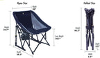 GCI Outdoor Waterside Pod Rocker Folding Beach Chair &amp; Portable Rocking Chair
