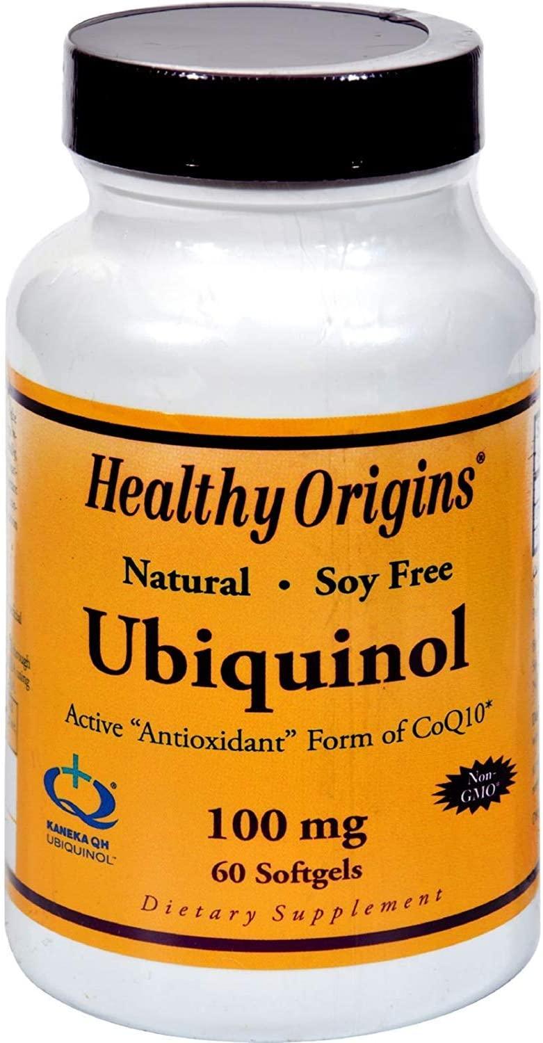 Healthy Origins, Ubiquinol, 100 mg, 60 Softgels (EIGHT PACK)