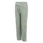 high waist long striped pants