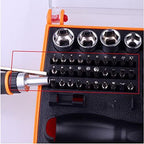 ZHENWOCAI JM-6108 79 in 1 Screwdriver Ratchet Hand-tools Suite Furniture Computer Electrical maintenance Tools New