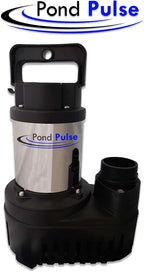HALF OFF PONDS Pond Pulse 6,500 GPH Hybrid Drive Submersible Pump for Ponds, Water Gardens and Pond  Waterfalls w/ 30' Power Cord - PP-6500