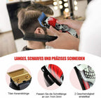 Trimmer Mens Machine 2 Speed Bestbomg 8 Combs Guides Rechargeable