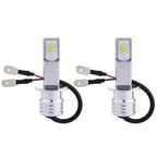 2PCS Blue Yellow White High Light External Led Bulb Car Led Fog Driving Lights H4 80W 3570 2SMD