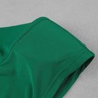 elastic waist casual dress