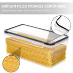 Organize Your Kitchen Pantry with These 3.2L Airtight Plastic StoraContainers - BPA &amp; Labeless!