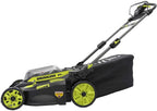 RYOBI 20 in. 40-Volt 6.0 Ah Lithium-Ion Battery Brushless Cordless Walk Behind Self-Propelled Lawn Mower with Charger Included