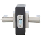 PrestiSpyglass Satin Nickel Bed/Bath Door Lever