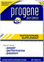 Progene 360ct Testosterone Supplement - Doctor Recommended with Clinically Proven Testosterone Precursors - Increase Levels for More Energy and Lean Muscle - Tribulus, Tongkat Ali, L-Arginine