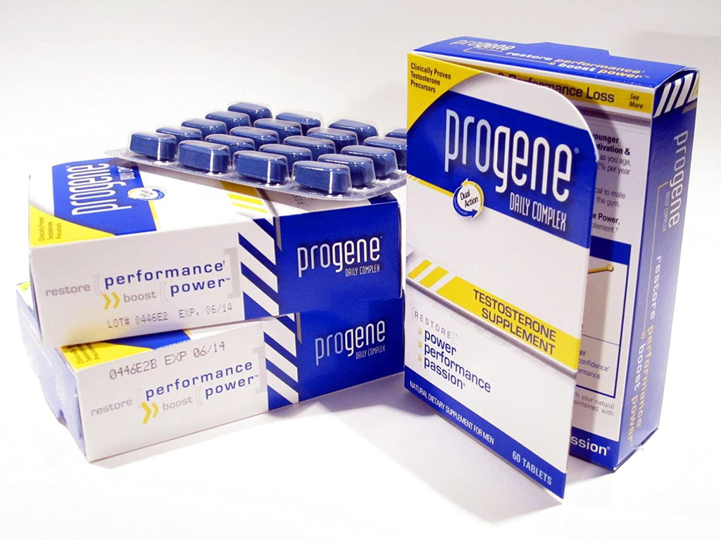 Progene 360ct Testosterone Supplement - Doctor Recommended with Clinically Proven Testosterone Precursors - Increase Levels for More Energy and Lean Muscle - Tribulus, Tongkat Ali, L-Arginine