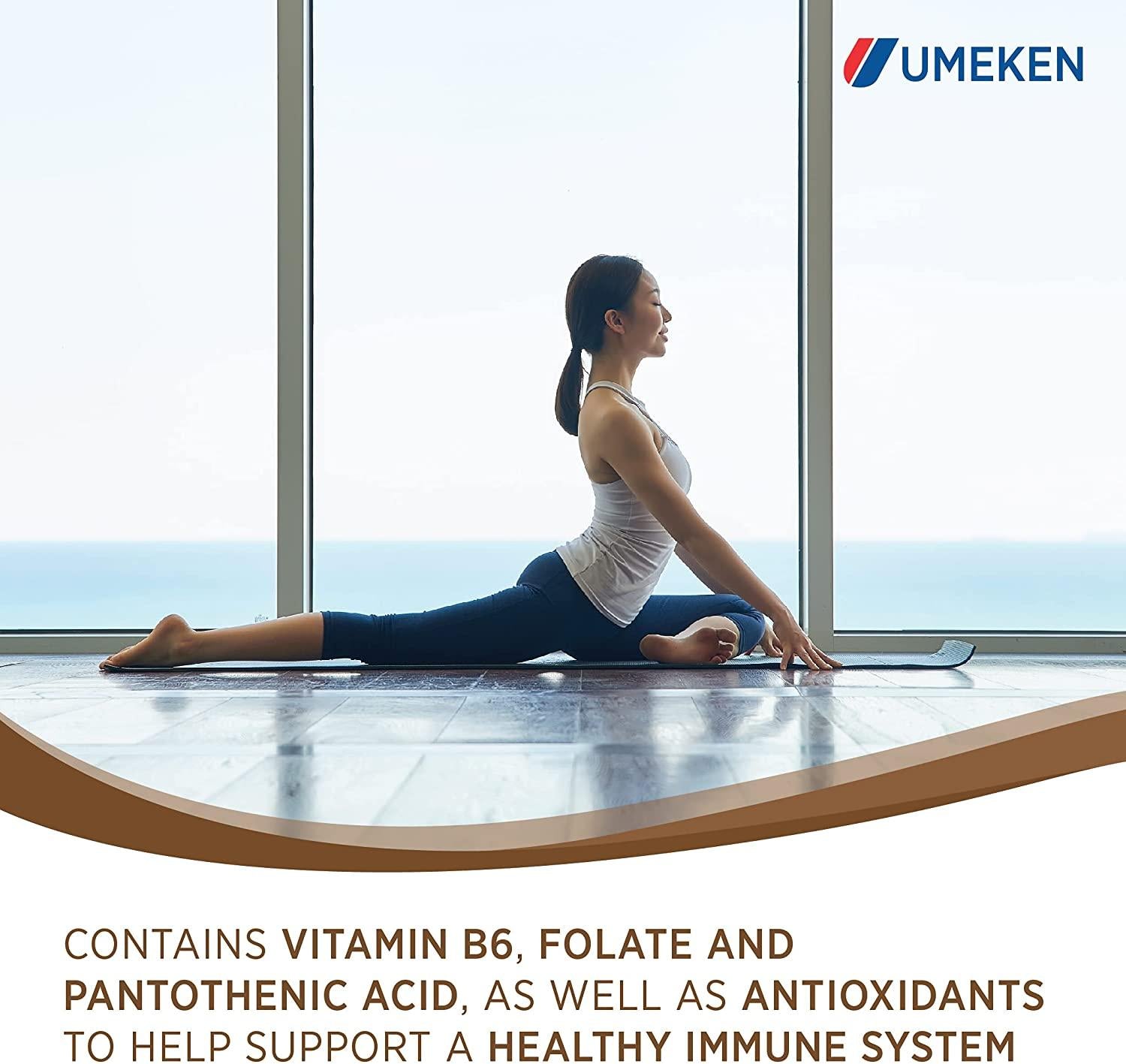 Umeken Nattokinase Plus Fucoidan for Circulatory Support - 2500FU Natto, Supports Healthy Blood Pressure, Health and Wellness Supplements, 60 Packets (Pack of 2)
