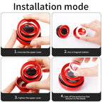Solar-Powered Car Aromatherapy: Revitalize Your Car's Interior with this Rotating Air Freshener &amp; Purifier!