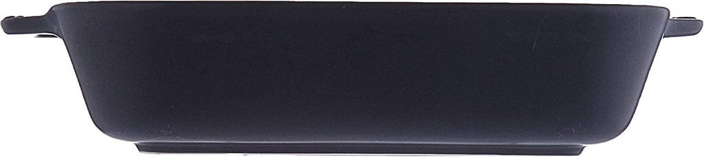STAUB Ceramics Rectangular Baking Dish, 7.5x6-inch, Matte Black
