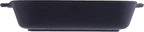 STAUB Ceramics Rectangular Baking Dish, 7.5x6-inch, Matte Black
