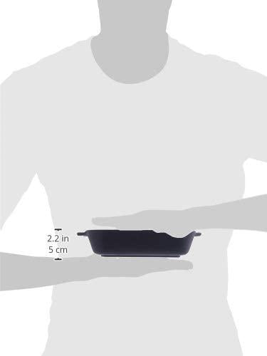 STAUB Ceramics Rectangular Baking Dish, 7.5x6-inch, Matte Black