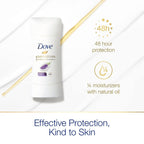 Dove Advanced Care Antiperspirant Deodorant Stick for Women, Lavender Fresh, for 48 Hour Protection And Soft And Comfortable Underarms, 2.6 oz