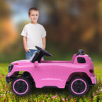 Ktaxon 6V Kids Ride On Car RC Remote Control Battery Powered w/ LED Lights, 3 Speed