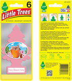 LITTLE TREES Air Fresheners Car Air Freshener. Hanging Tree Provides Long Lasting Scent for Auto or Home. Cherry Blossom, 24 Air Fresheners
