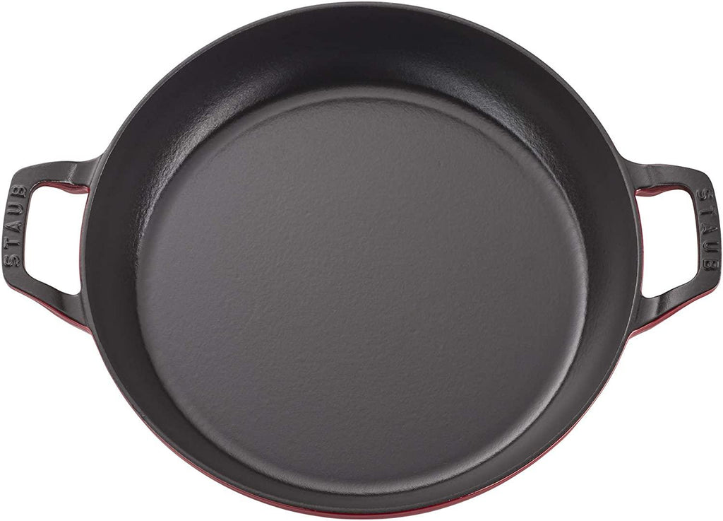 Staub Cast Iron 3.5-qt Braiser - Cherry, Made in France