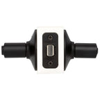 Latitude Matte Black Privacy Bed/Bath Door Lever