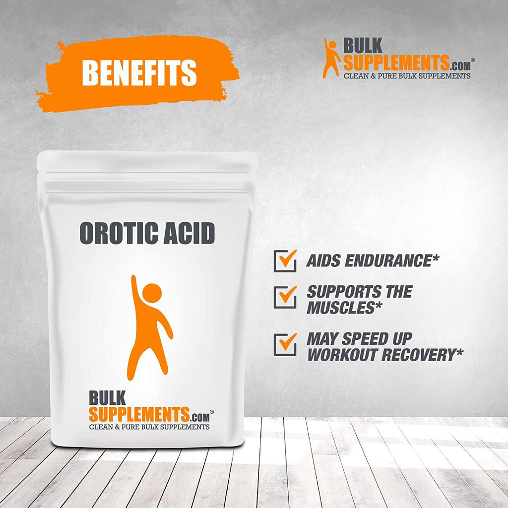 BulkSupplements.com Orotic Acid Powder (5 Kilograms - 11 lbs)
