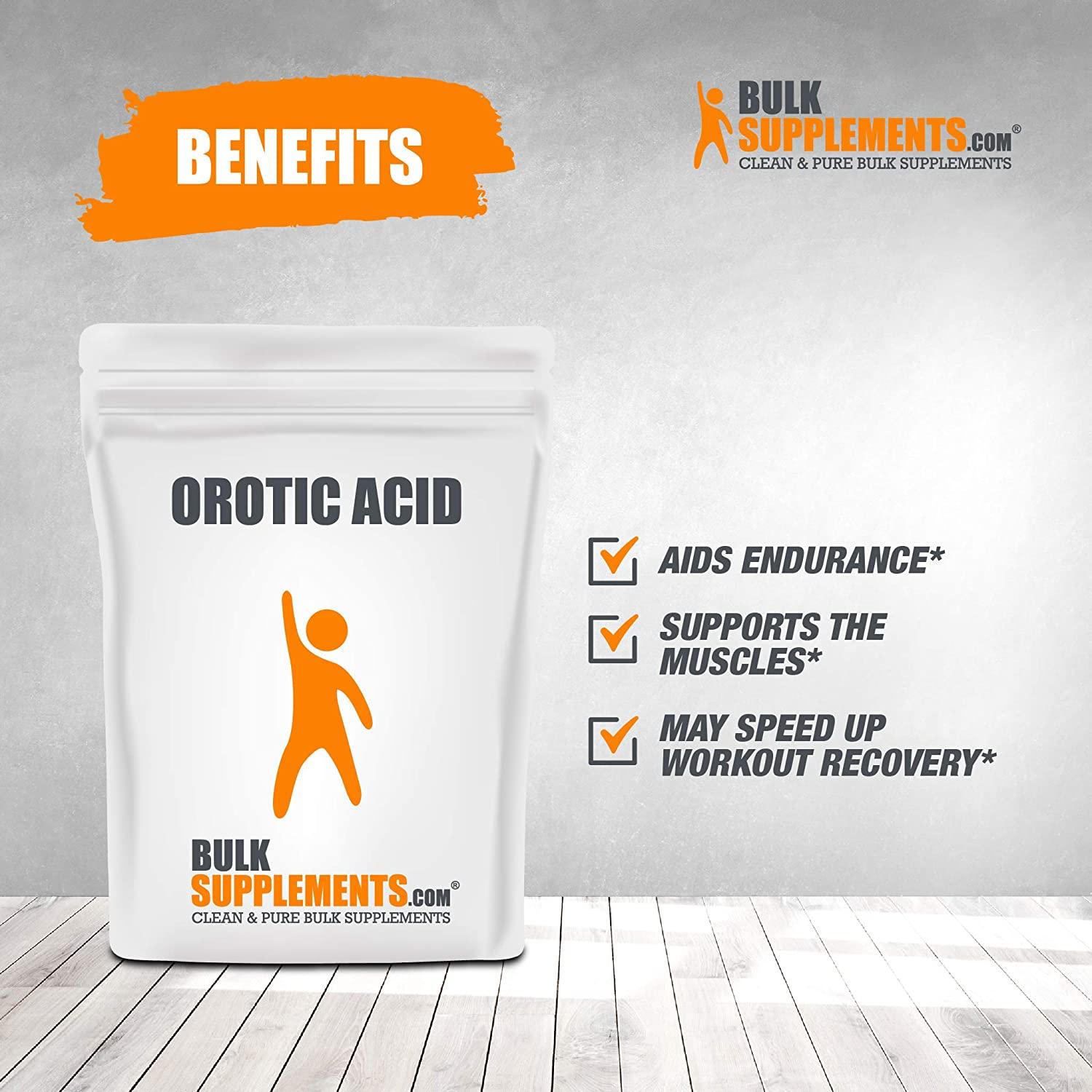 BulkSupplements.com Orotic Acid Powder (5 Kilograms - 11 lbs)