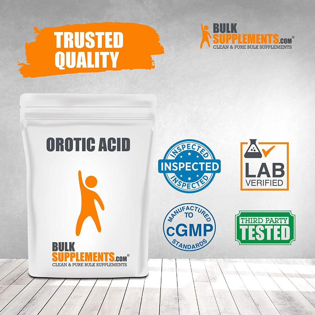 BulkSupplements.com Orotic Acid Powder (25 Kilograms - 55 lbs)