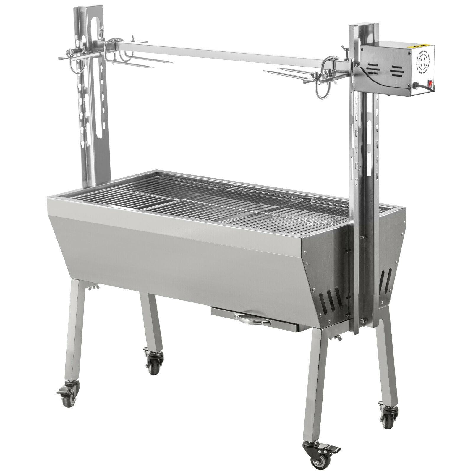 Spit Roaster Rotisserie Pig Lamb Roast BBQ Portable Picnic Outdoor Cooker Grill1