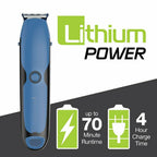 Remington PG6250 Wet Tech Face Body Grooming Kit Trimmer For Men ,