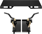 Bestauto Skid Steer Attachment 3/8in Skid Steer  Attach Plate 85LBS Skidsteer Attachment 18.5" Height  Attach Skid Steer Attachments for Buckets, Plows, Forks