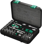W8100 SA 2 Zyklop 1/4" Metric Ratchet Set, 42-Pieces