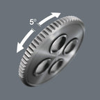 W8100 SA 2 Zyklop 1/4" Metric Ratchet Set, 42-Pieces