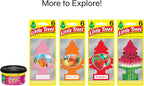 LITTLE TREES Air Fresheners Car Air Freshener. Hanging Tree Provides Long Lasting Scent for Auto or Home. Wild Cherry, 24 Air Fresheners