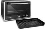 KitchenAid KCO211BM Digital Countertop Toaster Oven, Black Matte