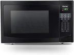 Countertop Microwave Oven,Safeplus 1.1Cu.ft,1000W Microwaves with Smart SensorCold Rolled Steel Plate 10 Micro Power Defrost & Auto CooFunction LED Display Glass