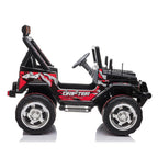 Zimtown Kids Ride On Car Small Double Drive Electric Car 12V Battery Motorized Vehicles Children's Best Toy Car Safe w/ Remote Control, 3 Speeds, Music, Seat Belts, LED Lights Black