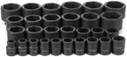Grey Pneumatic (8029 3/4" Drive 29-Piece Fractional  Socket Set 3/4-2-1/2"