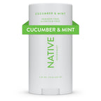 Native Deodorant | Natural Deodorant for Women and Men, Aluminum Free with Baking Soda, Probiotics, Coconut Oil and Shea Butter | Cucumber &amp; Mint