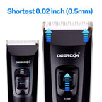 Machine Cut Hair Professional LED Screen Blades Ceramic ium