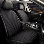 Car Seat Cover Front Set Choose Flax Car Seat Protector Cushion Linen Fabric Car Accessories Universal Size Car Seat Cushion