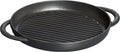 Staub Cast Iron 10-inch Pure Grill - Black Matte, Made in France