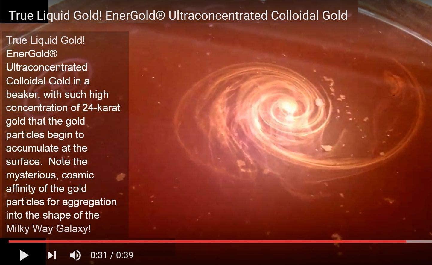 EnerGold World's ONLY Pure-Gold-Based M-State Monoatomic Gold/ORMUS! No Salt, Dyes, or Fillers!